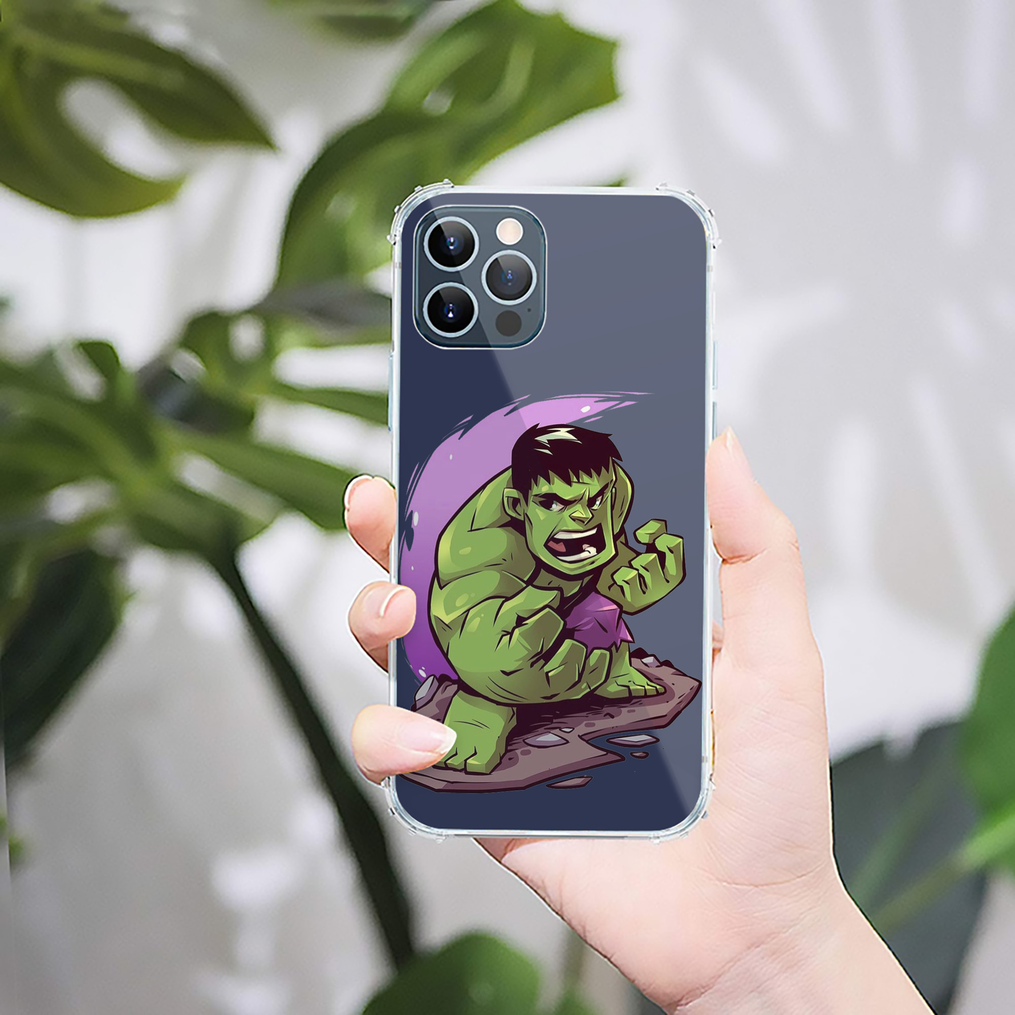 （画像用） アベンジャーズ The Avengers 【iPhone 12シリーズ対応】透明スマホケース（クリアソフトケース）